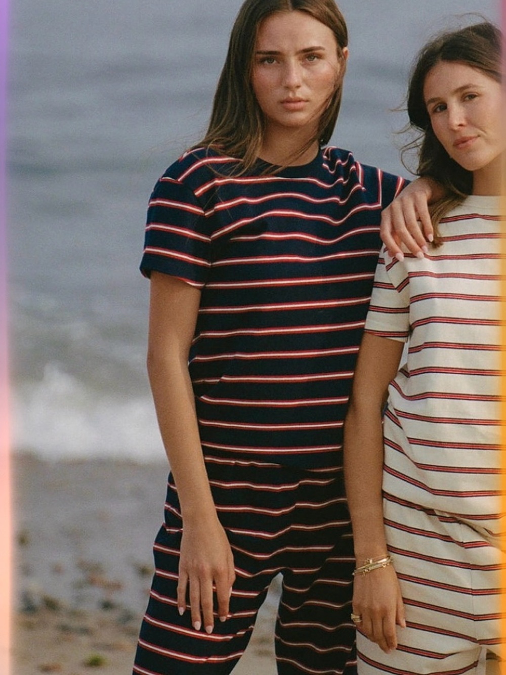 Parke Navy and Red Coastal Collection Set